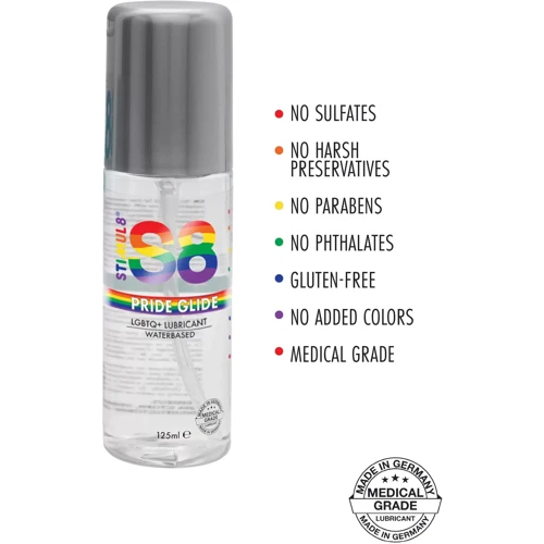 Лубрикант на водній основі Stimul8 - WB Pride Glide Lube, 125 мл.: Для кого Унисекс