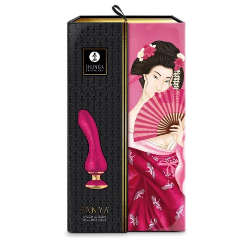 Вібратор Shunga - Sanya Intimate Massager Rasberry: Тип і форма Вібромасажер