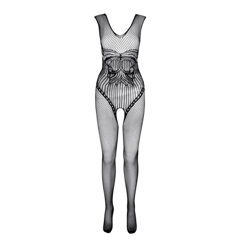 Бодистокинг Passion ECO BS003 black: Материал Нейлон