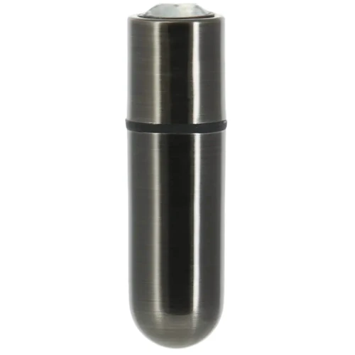 Вібропуля PowerBullet - First-Class Bullet 2.5" з Key Chain Pouch, Gun Metal