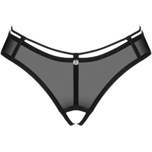 Трусики Obsessive Roxelia crotchless thong M/L: Візерунок Однотонный