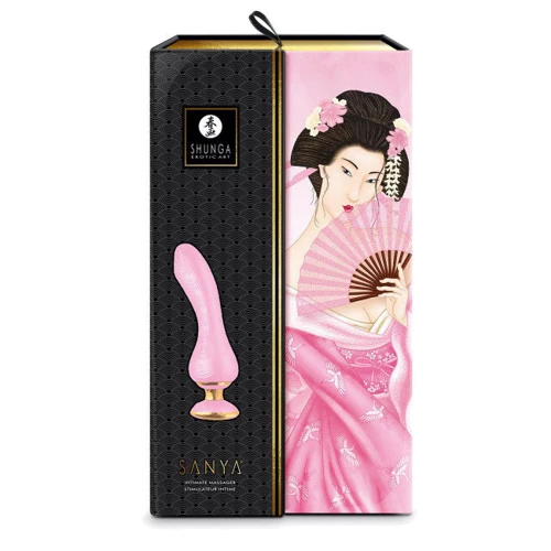 Вибратор Shunga - Sanya Intimate Massager Light Pink: Тип и форма Вибромассажер