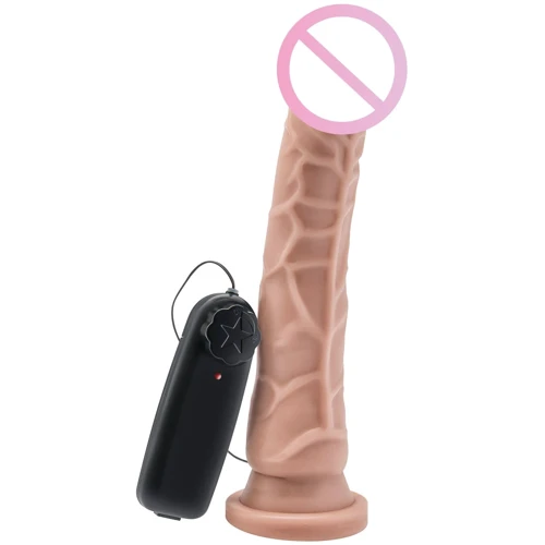 Реалістичний вібратор Cock 8 Inch Flesh Vibrating, 20,5x4 см: Для кого Для жінок