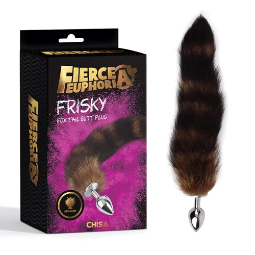 Анальная пробка с хвостом Fierce Euphoria Frisky Fox Tail Butt Plug: Для кого Унисекс