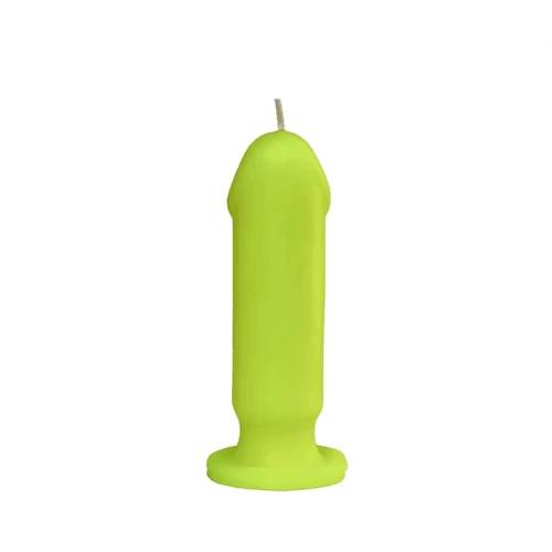 Свічка LOVE FLAME - Dildo S Yellow Fluor, CPS04-YELLOW: Виробник LOVE FLAME