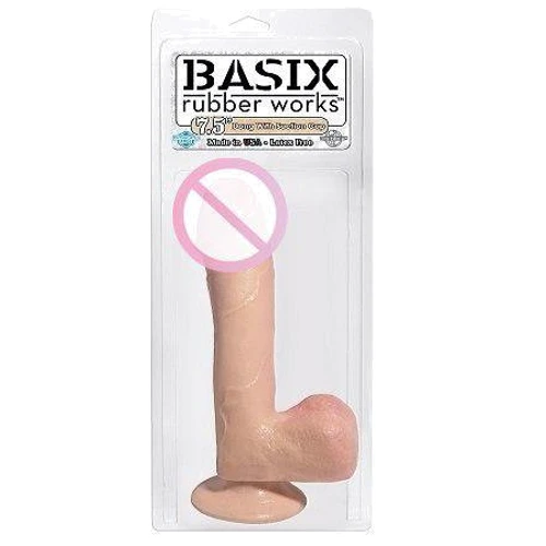 Фаллоимитатор Basix, 16x4 см, телесный