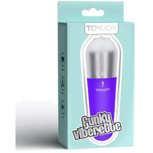 Мини-вибратор ToyJoy Funky Viberette Mini (фиолетовый): Назначение Клиторальные