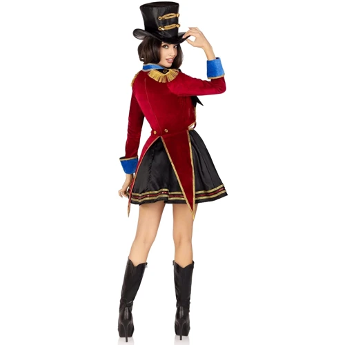 Костюм циркачки Leg Avenue Classic Ringmaster Costume M: Матеріал поліестер