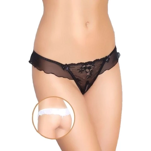 Женские стринги SoftLine G-String 2384, M/L (black): Для кого Для женщин