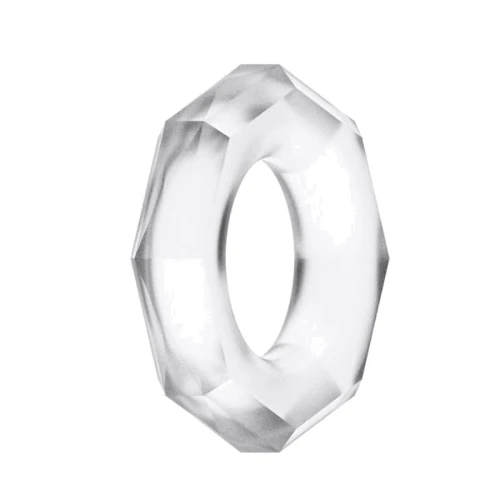 Эрекционное кольцо LoveToy POWER PLUS Cockring, Clear фото 5