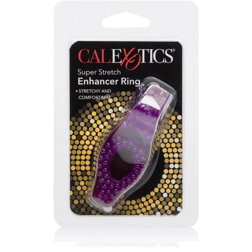 Эрекционное кольцо со стимулятором клитора Supеr Stretch Enhancer Ring фото 4
