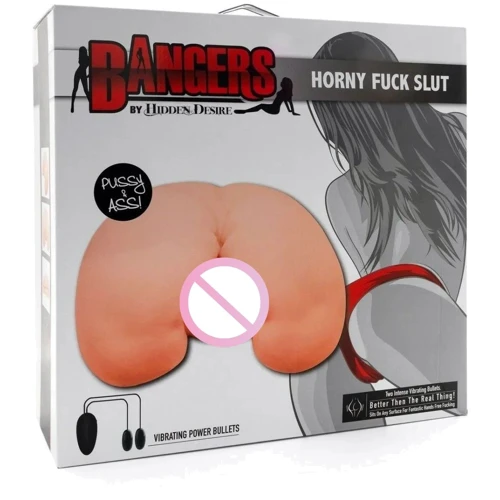 Мастурбатор вагина и анус с вибрацией Act Hidden Desire Bangers Horny Slut Realistic Pussy Ass Vibrating: Назначение Классический