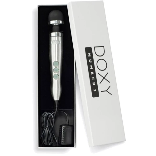 Вибромассажер DOXY Number 3 Silver фото 2