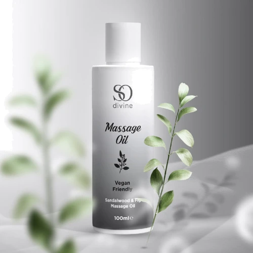 Масло So Divine Sandalwood & Fig для чувственного массажа: Объем, мл 100