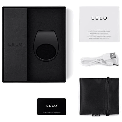Эрекционно кольцо LELO Tor 2 Black: Цвет черный