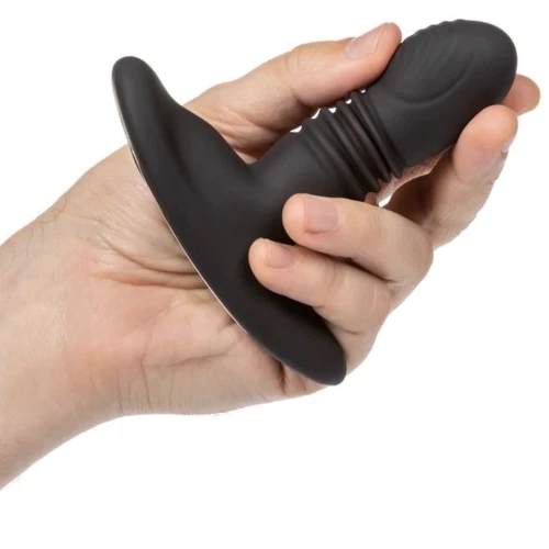 CalExotics Eclipse Thrusting Probe - массажер простаты, 9.5x3.25 см: Материал Силикон