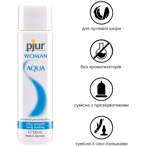 Pjur Woman Aqua увлажняющий лубрикант для женщин, 100 мл