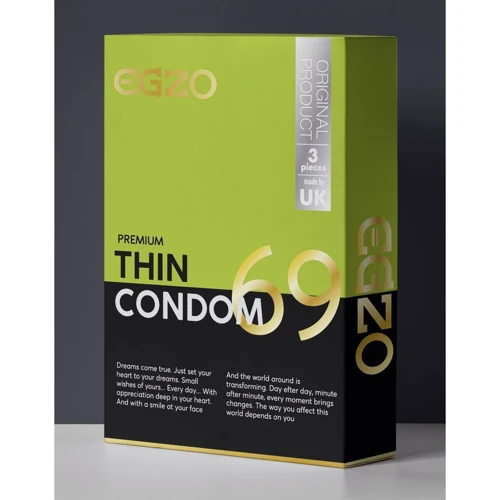 Тонкі презервативи EGZO "Thin" №3