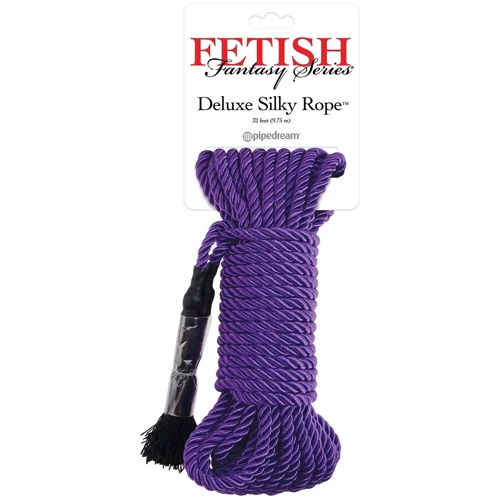 Fetish Fantasy Series Deluxe Silky Rope Deluxe Silky Rope веревка для связывания, фиолетовый: Для кого Унисекс