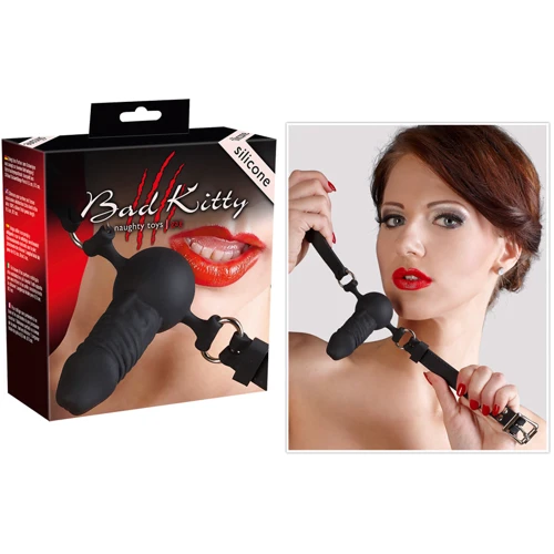 Кляп с фаллоимитатором Orion Bad Kitty Naughty Toys Gag фото 5