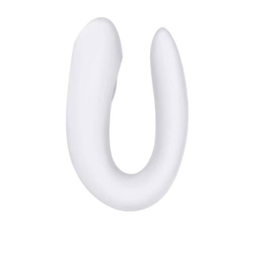 Вібратор для пар Satisfyer Double Joy White: Для кого Для жінок