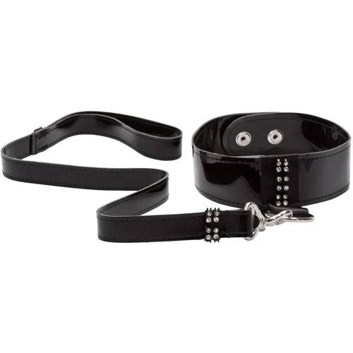 Ошейник с поводком CalExotics Diamond Leash and Collar Set