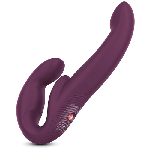 Страпон фаллоимитатор двойной Fun Factory Share Vibe Pro Burgundy