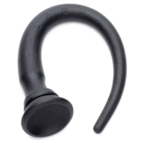 Гнучкий силіконовий анальний стимулятор Hosed 15" S Tapered Silicone Hose (чорний): Для кого Унисекс
