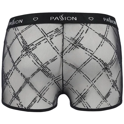 Шорты Passion 032 SHORT JAMES black S/M: Узор Однотонный