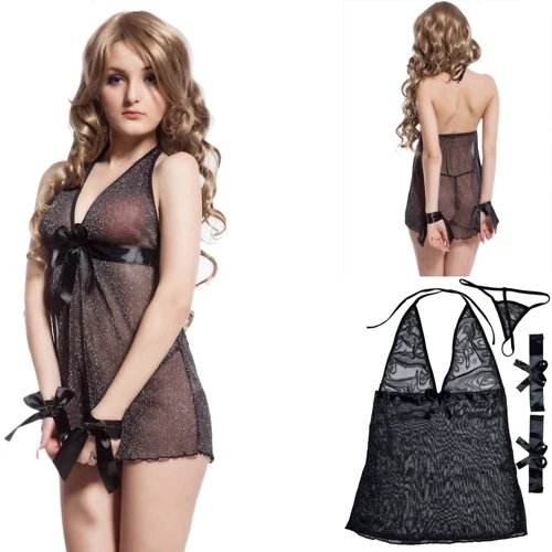 Эротический комплект NDS 6047 Вlack (L, XL) (12943): Для кого Для женщин
