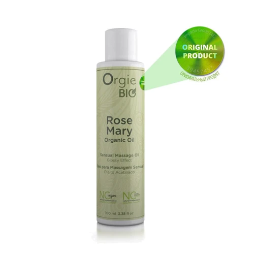 Масажна олія Orgie Bio Rosemary Organic Oil (100 мл), органічна, веганська формула: Тип Масло