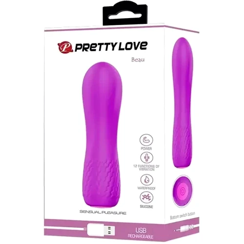 Вибратор Pretty Love - Beau (BI-014546-1): Тип управления Кнопочное