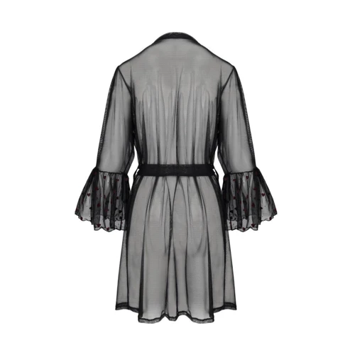 Пеньюар Passion LOVELIA PEIGNOIR black XXL/XXXL: Материал Полиэстер