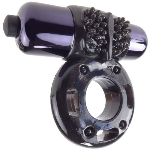 Насадка Vibrating Super Ring, черный: Цвет черный