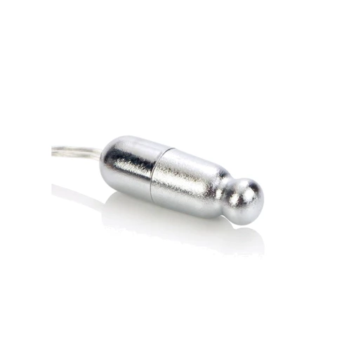 CalExotic Whisper Micro Heated Bullet - миниатюрное виброяйцо, 3x1 см: Тип управления Кнопочное