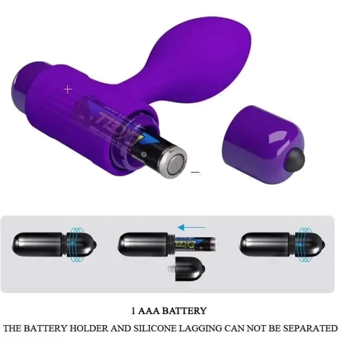 Силиконовая вибропробка Pretty Love Vibro but plag, BI-040077-1 фото 9