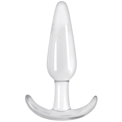 Анальный стимулятор Jelly Rancher T-Plug Smooth 8x3 см, прозрачный