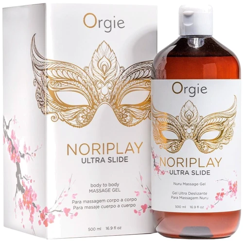 Гель для NURU-массажа Orgie – Noriplay Ultra Slide (500 мл), экстракт морских водорослей, простыня: Тип Гель