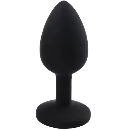 Силиконовая анальная пробка с кристаллом Silicon Black 10 ( размер S ), SKN-SIL-BLACK 10: Для кого Унисекс