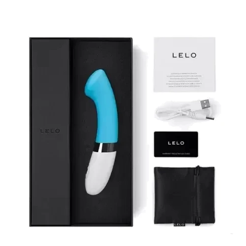 Вібратор для точки G - Lelo Gigi 2 (блакитний): Призначення Для точки ДЖИ