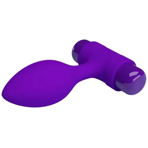 Анальная пробка с вибропулей LYBAILE Pretty Love Vibro Butt Plug (фиолетовая): Тип Анальные пробки