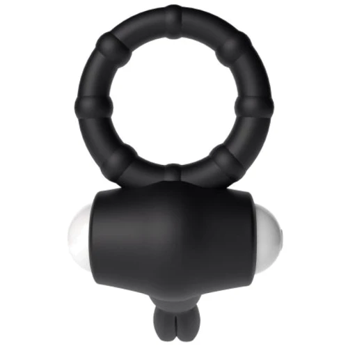 Виброкольцо LoveToy Power Clit Cockring Thriller Black фото 4