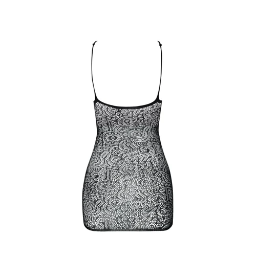 Ажурна міні-сукня на тонких бретелях Passion BS096 One Size, red: Для кого Для женщин