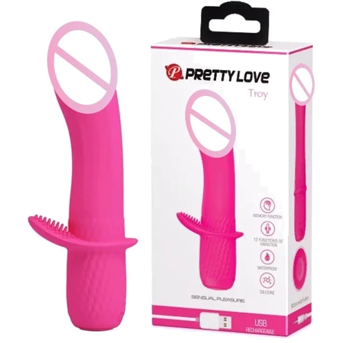Вібратор Pretty Love Troy Pink, BI-014607-1
