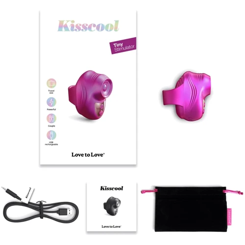 Вибратор на палец Love To Love Kisscool Iridescent Вerry: Назначение На палец