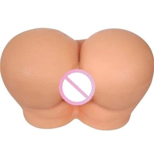 Мастурбатор з сідницями CyberSkin Virtual Sex Ultra Big Ass Bang Doggy Style Pussy & Ass, Light: Матеріал Кібершкіра