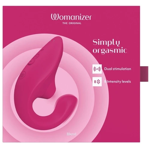 Вібратор кролик із вакуумною стимуляцією Womanizer Blend Vibrant Pink: Призначення Вакуумные