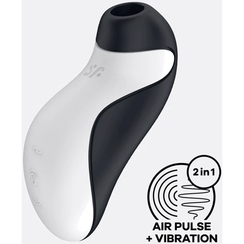 Вакуумний стимулятор для клітора з вібрацією Satisfyer Orca