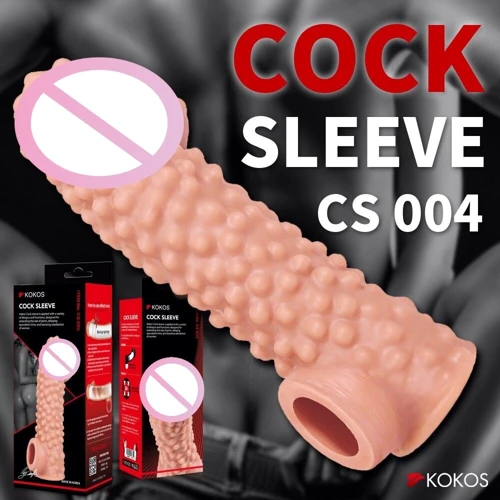 Насадка на член Kokos Cock Sleeve CS 004 M: Назначение Для увеличения
