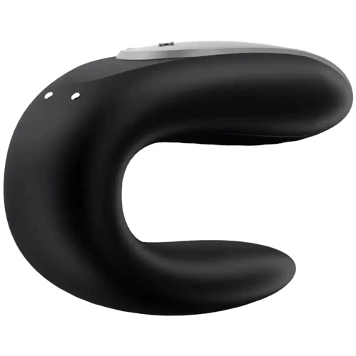 Смарт-вибратор для пар Satisfyer Double Fun (чёрный): Длина, см 9.3